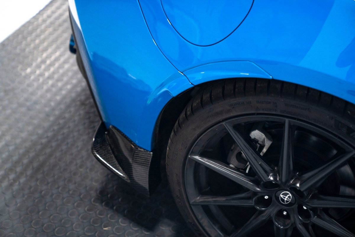 OLM Carbon Fiber CS Style Rear Bumper Lips - 2022+ GR86 / BRZ - JDMuscleOLMB.49005.1