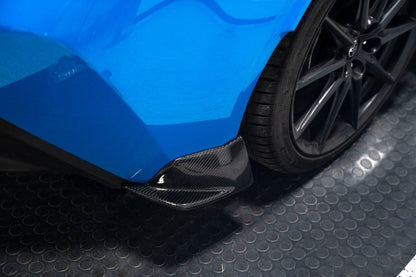 OLM Carbon Fiber CS Style Rear Bumper Lips - 2022+ GR86 / BRZ - JDMuscleOLMB.49005.1