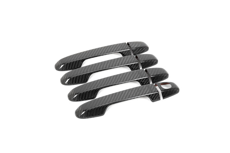 OLM Carbon Fiber Door Handle Covers - 2022 WRX (Base and Premium Trim) - JDMuscleOLMB.47002.2