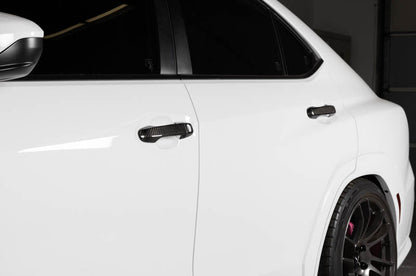 OLM Carbon Fiber Door Handle Covers - 2022 WRX (Base and Premium Trim) - JDMuscleOLMB.47002.2