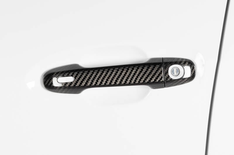 OLM Carbon Fiber Door Handle Covers - 2022 WRX (GT and Limited Trim) - JDMuscleOLMB.47002.1