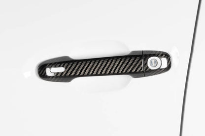 OLM Carbon Fiber Door Handle Covers - 2022 WRX (GT and Limited Trim) - JDMuscleOLMB.47002.1