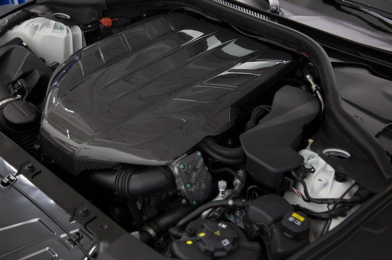 OLM Carbon Fiber Engine Cover - 2020 Supra - JDMuscleOLMA.70181.1