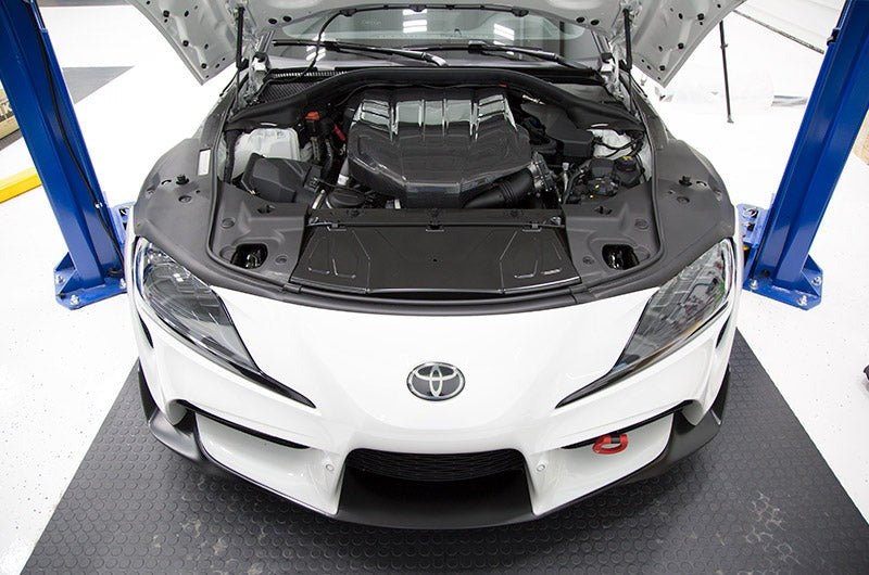 OLM Carbon Fiber Engine Cover - 2020 Supra - JDMuscleOLMA.70181.1