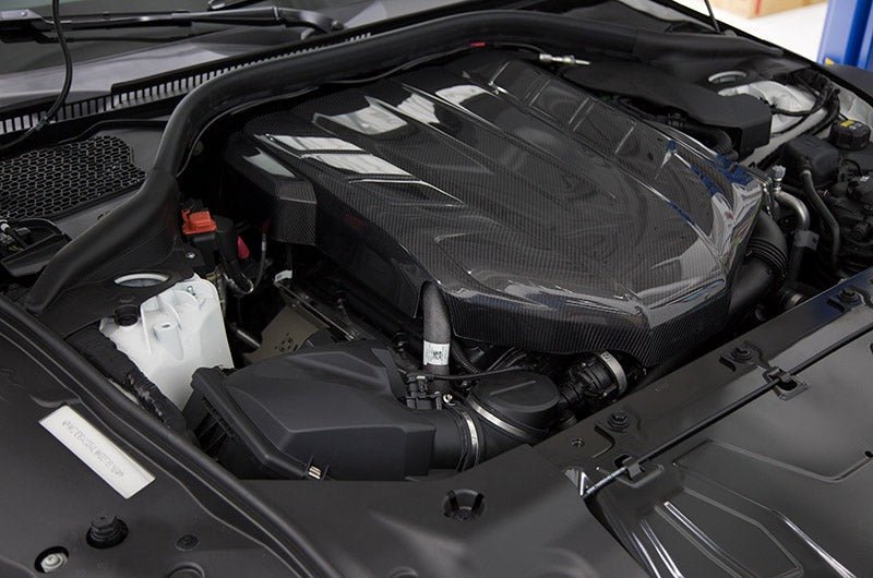 OLM Carbon Fiber Engine Cover - 2020 Supra - JDMuscleOLMA.70181.1