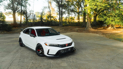 OLM Carbon Fiber Engine Hood Duct Cover - 2023+ Honda Civic Type R - JDMuscleOLMB.19013.1