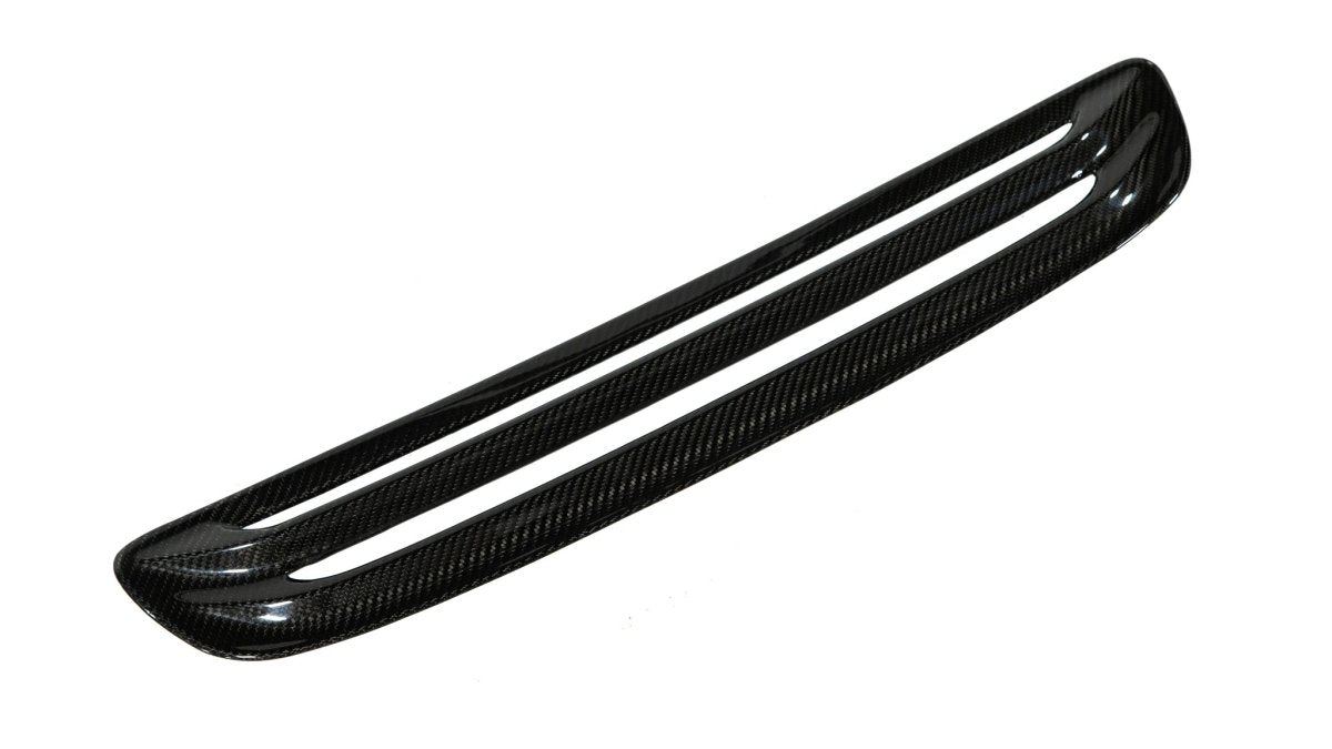 OLM Carbon Fiber Engine Hood Duct Cover - 2023+ Honda Civic Type R - JDMuscleOLMB.19013.1