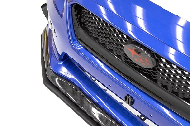 OLM Carbon Fiber Extension Lip (for VA style lips) - 2015 - 2017 WRX / STI - JDMuscleOLMA.70145.1-CF