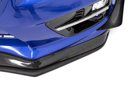 OLM Carbon Fiber Extension Lip (for VA style lips) - 2015 - 2017 WRX / STI - JDMuscleOLMA.70145.1-CF