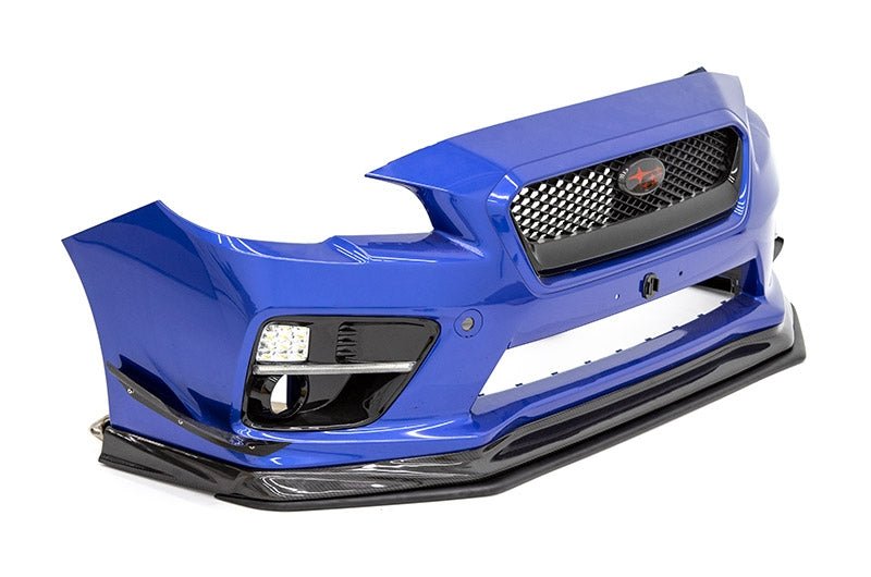 OLM Carbon Fiber Extension Lip (for VA style lips) - 2015 - 2017 WRX / STI - JDMuscleOLMA.70145.1-CF
