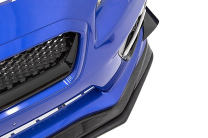 OLM Carbon Fiber Extension Lip (for VA style lips) - 2015 - 2017 WRX / STI - JDMuscleOLMA.70145.1-CF