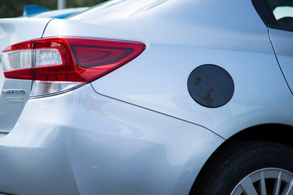 OLM Carbon Fiber Fuel Door Cover [17-23 Impreza 4D] - JDMuscleExterior GarnishesOLMTC-IMP174D-DCF