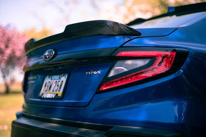 OLM Carbon Fiber Low Profile Trunk Spoiler - 2022+ WRX - JDMuscleOLMB.47014.1