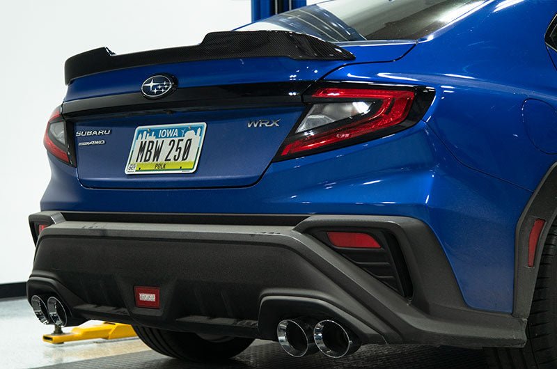 OLM Carbon Fiber Low Profile Trunk Spoiler - 2022+ WRX - JDMuscleOLMB.47014.1