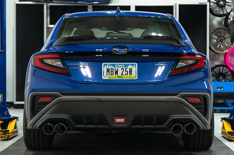OLM Carbon Fiber Low Profile Trunk Spoiler - 2022+ WRX - JDMuscleOLMB.47014.1