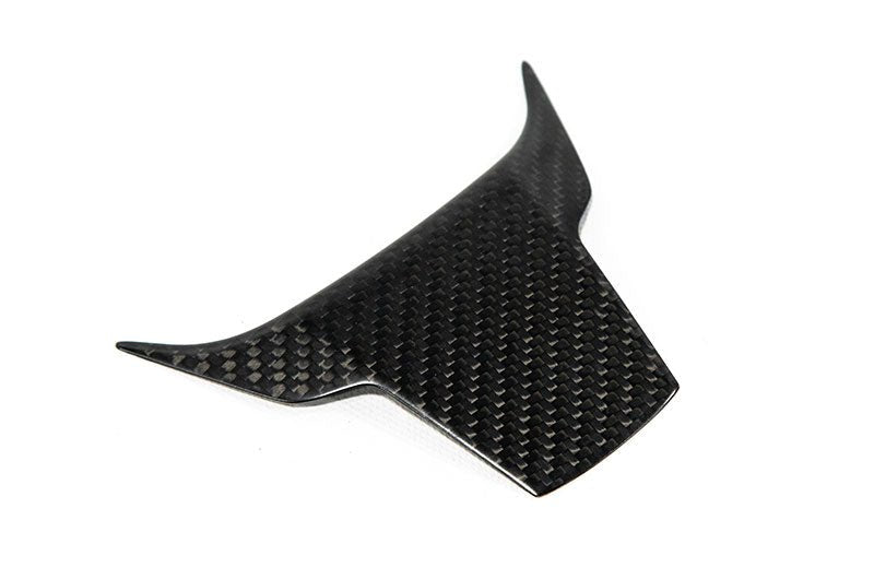 OLM Carbon Fiber Lower Steering Wheel Cover (Matte Finish) - 2016 - 2021 Honda Civic - JDMuscleOLMC.19005.2