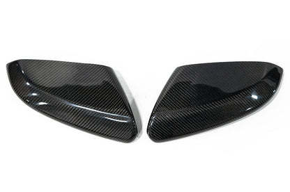 OLM Carbon Fiber Mirror Covers (Gloss Finish) - 2016 - 2021 Honda Civic - JDMuscleOLMB.19012.1