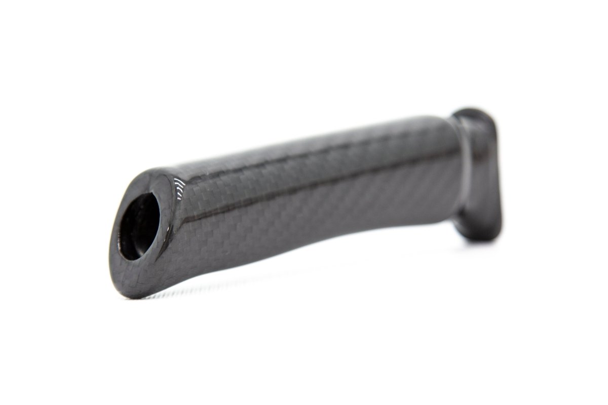 OLM Carbon Fiber OE Style eBrake Handle - 2015+ WRX / 2015+ STI / 2013+ FT86 / 14 - 18 Forester / 13 - 17 Crosstrek - JDMuscleOLMA.70159.1