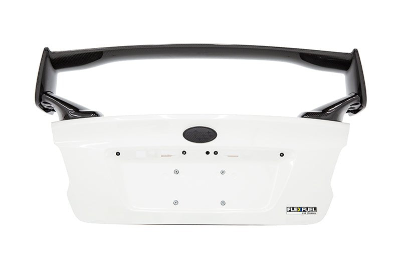 OLM Carbon Fiber OEM STI Style Spoiler with Carbon Bases - 2015 - 2021 Subaru WRX / STI - JDMuscleOLMA.70178.1