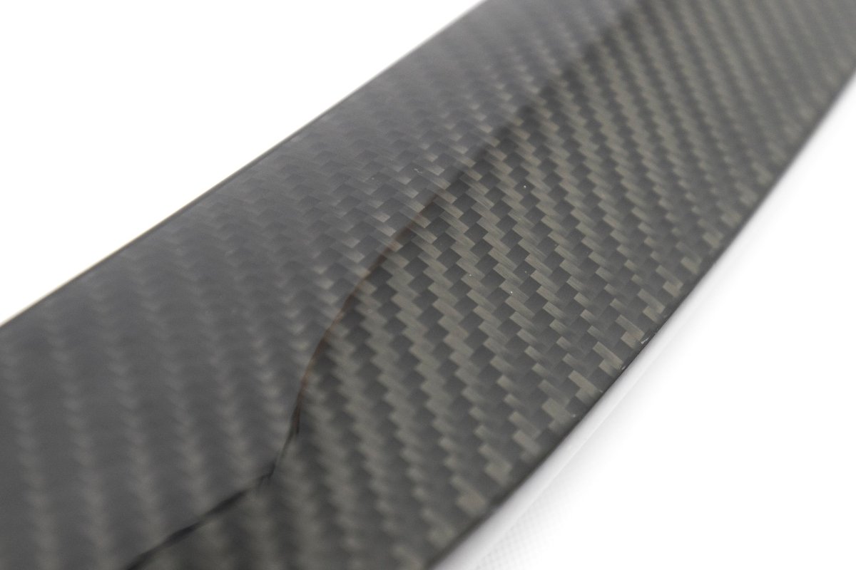 OLM Carbon Fiber OEM Style Low Profile Spoiler - 2015 - 2021 Subaru WRX / STI - JDMuscleOLMRTS-WRX14-OE-CF