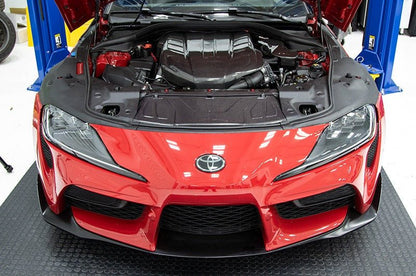 OLM Carbon Fiber Radiator Cooling Plate - 2020 Supra - JDMuscleOLMA.70165.1