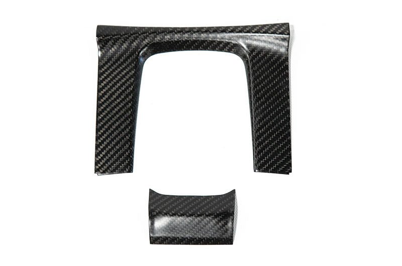 OLM Carbon Fiber Shifter Panel Cover (Matte Finish) - 2016 - 2021 Honda Civic - JDMuscleOLMC.19006.2