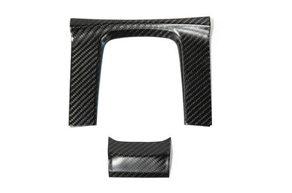 OLM Carbon Fiber Shifter Panel Cover (Matte Finish) - 2016 - 2021 Honda Civic - JDMuscleOLMC.19006.2