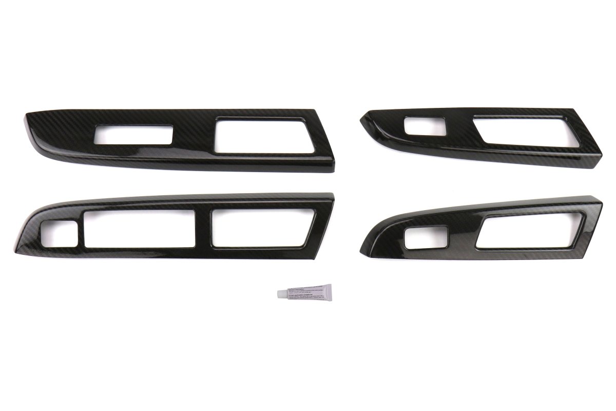 OLM Carbon Fiber Switch Panel Covers - 2015 - 2016 WRX / 2015 - 2016 STI - JDMuscleOLMOLM-15WRX-PSCLH