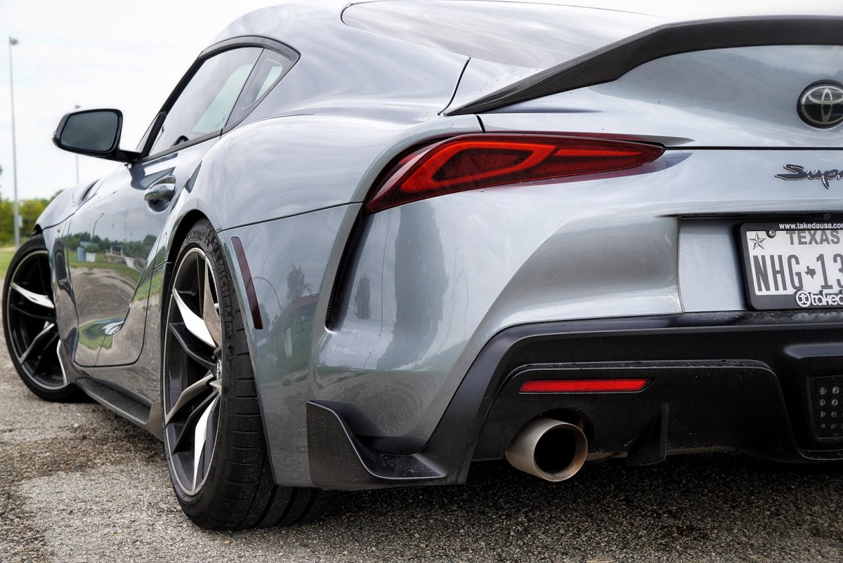 OLM Carbon Fiber TR Style Duckbill Spoiler - 2020 Supra - JDMuscleOLMA.70166.1