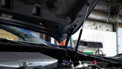 OLM Carbon Fiber Wrapped Hood Struts - 2022+ WRX - JDMuscleOLMB.47020.1