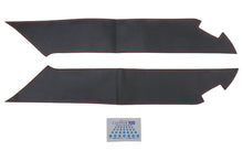 OLM Carbon Look Kick Guard Protection Set with Red Stitching - 2013 - 2021 Scion FR - S / Subaru BRZ / Toyota 86 - JDMuscleOLMA.70056.1