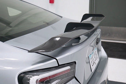 OLM DL Style Carbon Fiber Gooseneck Spoiler - 2013 - 2016 Scion FR - S / 2013 - 2021 BRZ / 2017 - 2020 Toyota 86 - JDMuscleOLMA.70057.1