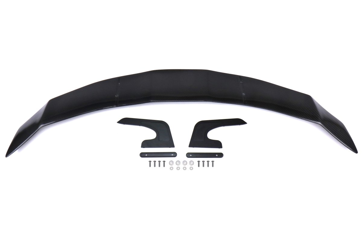 OLM DL Style Carbon Fiber Gooseneck Spoiler - 2013 - 2016 Scion FR - S / 2013 - 2021 BRZ / 2017 - 2020 Toyota 86 - JDMuscleOLMA.70057.1