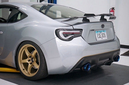 OLM DL Style Carbon Fiber Gooseneck Spoiler - 2013 - 2016 Scion FR - S / 2013 - 2021 BRZ / 2017 - 2020 Toyota 86 - JDMuscleOLMA.70057.1