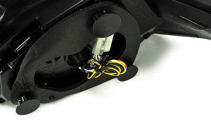 OLM Evolution Tail Lights (Clear Lens, Black Base, Red Bar) - 2015 - 2021 WRX / STI - JDMuscleOLMA.70032.1-CBR