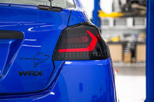 OLM Evolution Tail Lights (Smoked Lens, Black Base, Red Bar) - 2015 - 2021 WRX / STI - JDMuscleOLMA.70032.1-SBR