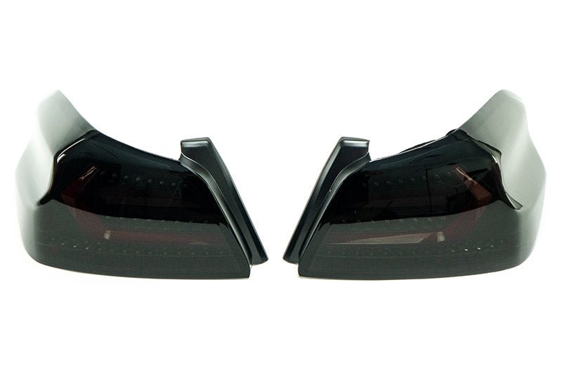 OLM Evolution Tail Lights (Smoked Lens, Black Base, Red Bar) - 2015 - 2021 WRX / STI - JDMuscleOLMA.70032.1-SBR