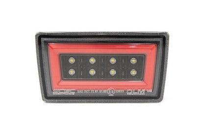 OLM F1 NB+R V2 (Clear Lens, Gloss Black Base, Red Bar) - 2022 WRX - JDMuscleOLMA.70219.10