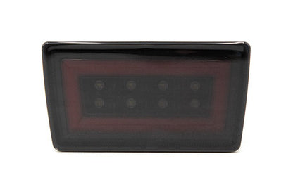OLM F1 NB+R V2 (Smoke Lens, Gloss Black Base, Red Bar) - 2015 - 2020 WRX / STI - JDMuscleOLMA.70219.4