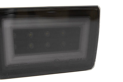 OLM F1 NB+R V2 (Smoke Lens, Gloss Black Base, White Bar) - 2015 - 2020 WRX / STI - JDMuscleOLMA.70219.3