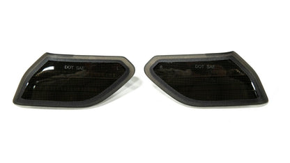 OLM Full Replacement LED Front Sidemarkers - 2018+ Jeep Wrangler - JDMuscleOLME.23004.2Smoke