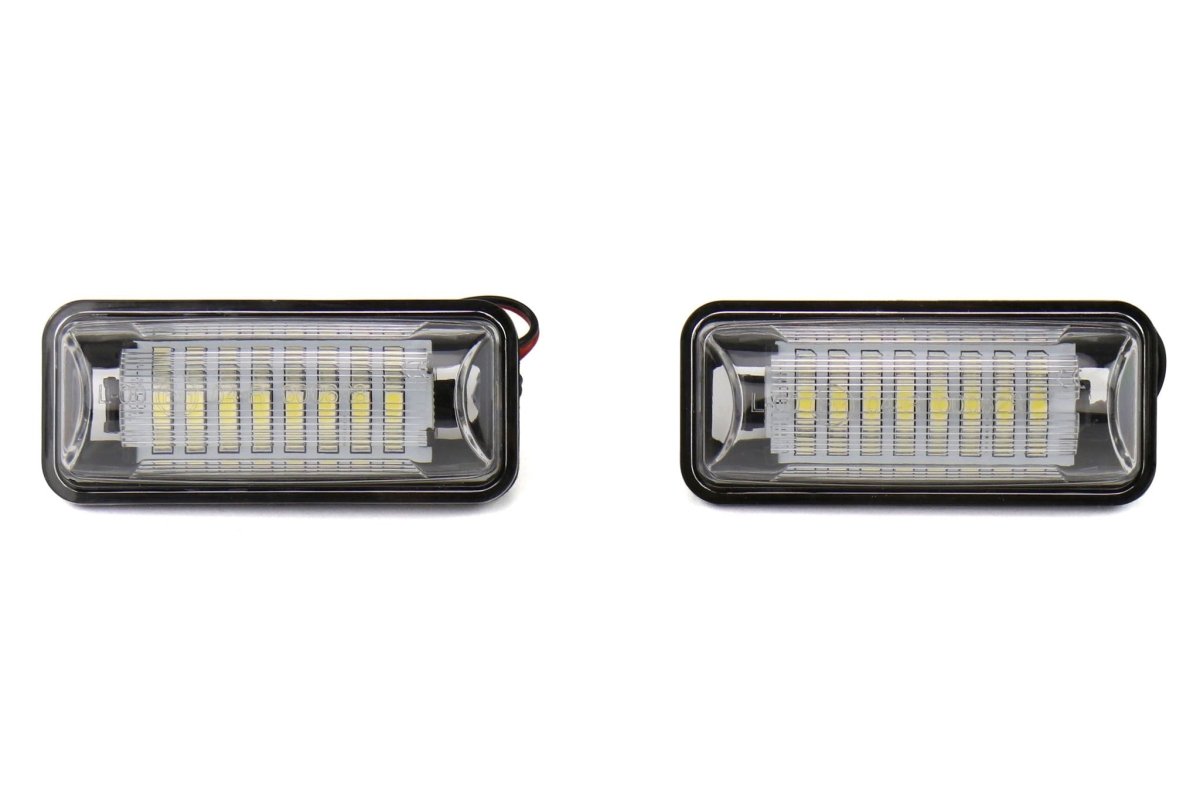 OLM Full Replacement LED License Plate Housings - Toyota / Subaru - JDMuscleOLMSUBLEDLICP