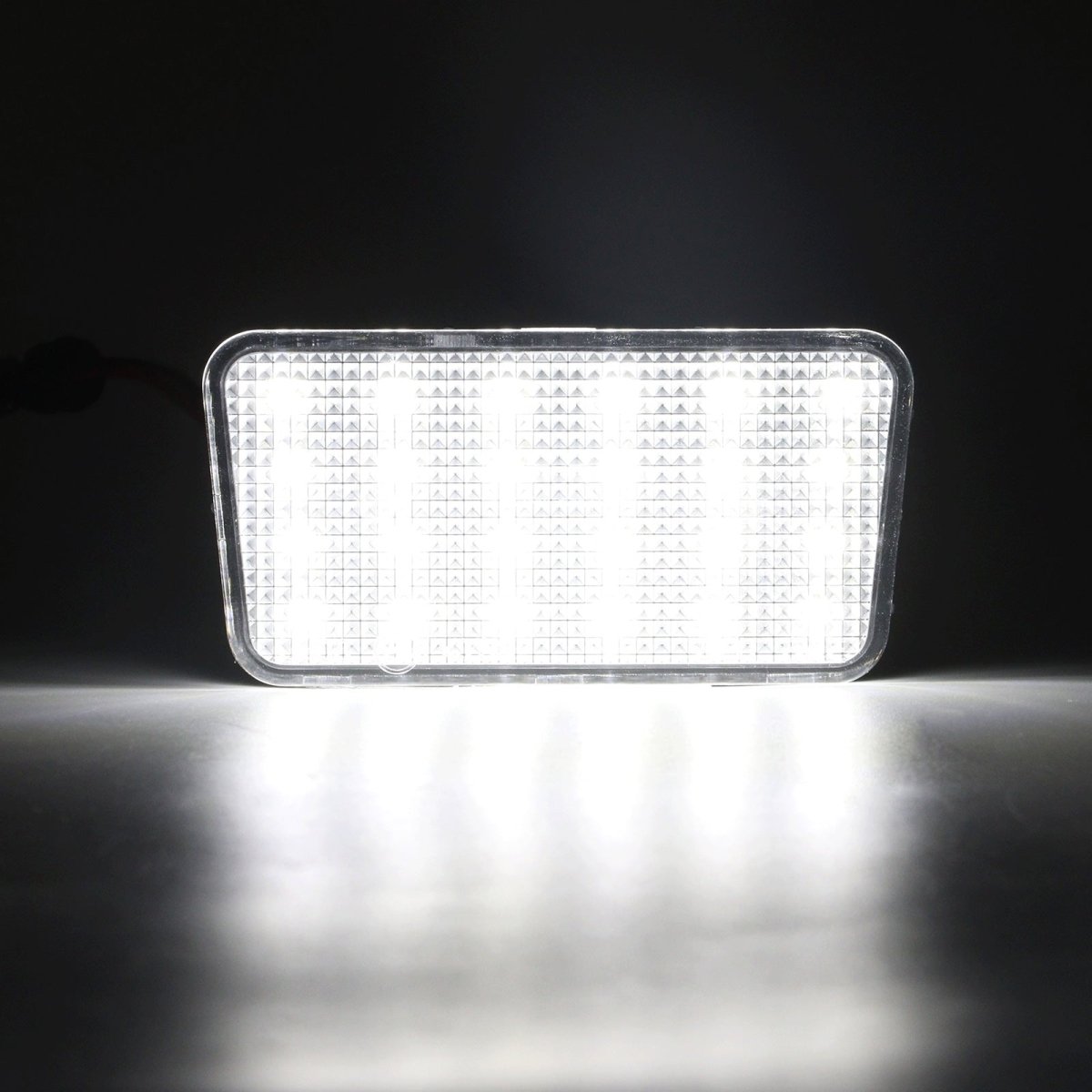 OLM Full Replacement LED License Plate Light - 2018+ Jeep Wrangler - JDMuscleOLME.23003.1