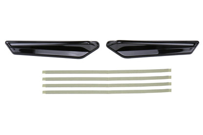 OLM Gloss Black JDM Style Canards - 2015 - 2021 Subaru WRX / STI - JDMuscleOLMA.70065.2