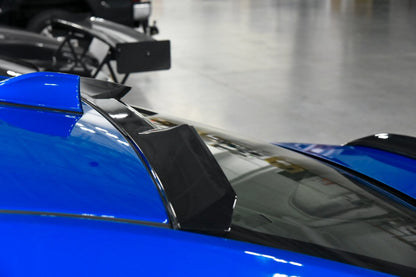 OLM Gloss Black Rear Roof Spoiler - 2022 WRX - JDMuscleOLMB.47004.1-GB
