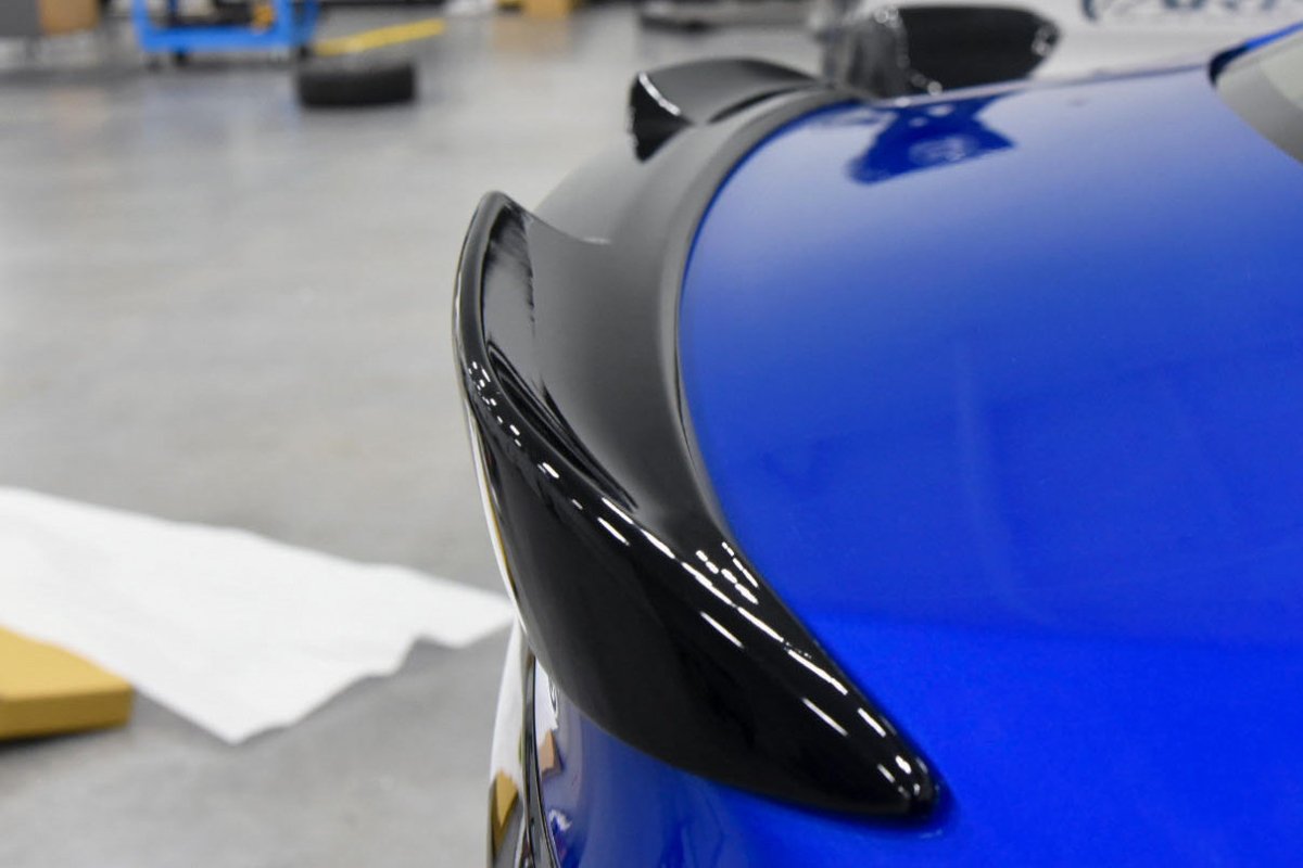 OLM Gloss Black Rear Trunk Spoiler - 2022 WRX - JDMuscleOLMB.47003.1-GB