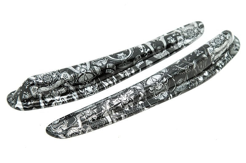 OLM Graphic Design JDM Style Canards (Dragons & Samurais) - 2015 - 2021 WRX / STI - JDMuscleOLMA.70231.1