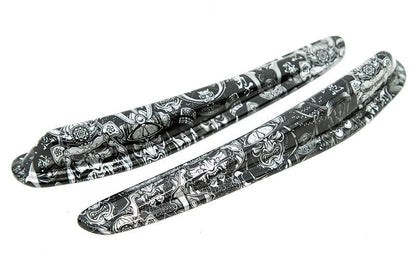 OLM Graphic Design JDM Style Canards (Dragons & Samurais) - 2015 - 2021 WRX / STI - JDMuscleOLMA.70231.1