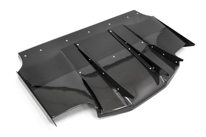 OLM Half Carbon VA Style Rear Diffuser - 2015 - 2020 WRX / STI - JDMuscleOLMOLM15WRXVARDCF1