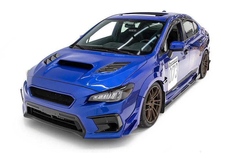 OLM Hikari Headlight Smoked / Black Out Overlays - 2015 - 2020 WRX / STI - JDMuscleHeadlights15WRXOLMHLLSLight Smoke